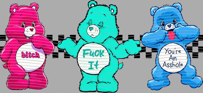 16oz Care Bears-Be-167